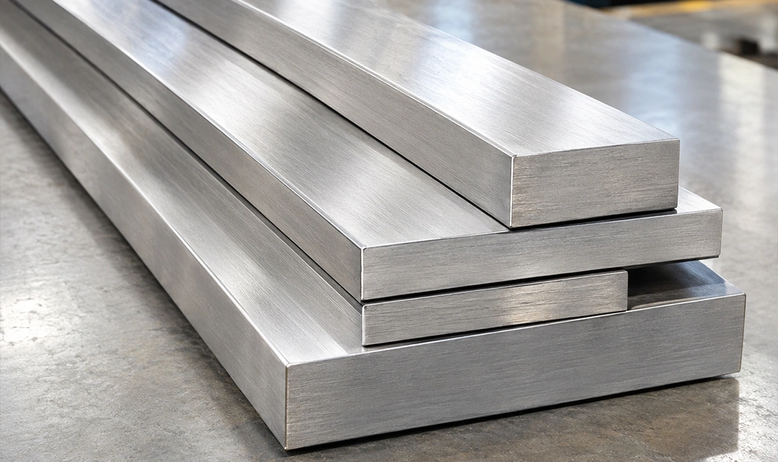SS 304 / 304L Flat Bars Stockist & Supplier India